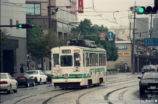 熊本市交通局 田崎線 1200型 （1998年9月27日撮影）