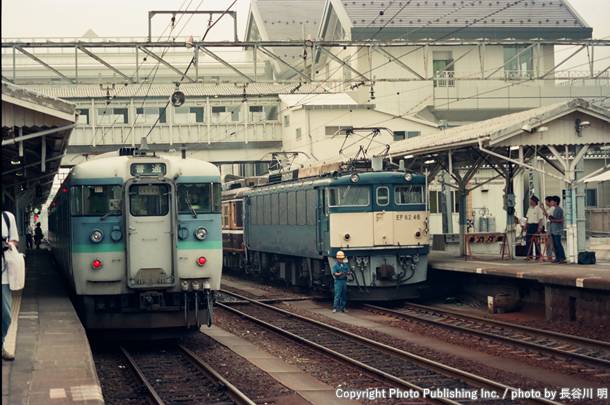 東日本旅客鉄道 信越本線 EF6246 （1997年9月1日撮影）