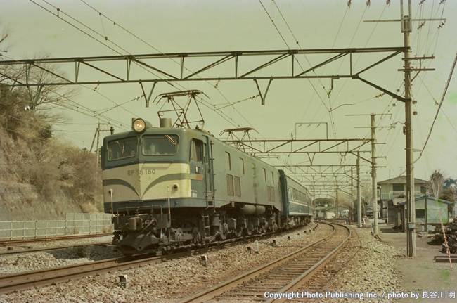 日本国有鉄道 東海道本線 EF58160 （1984年3月撮影）