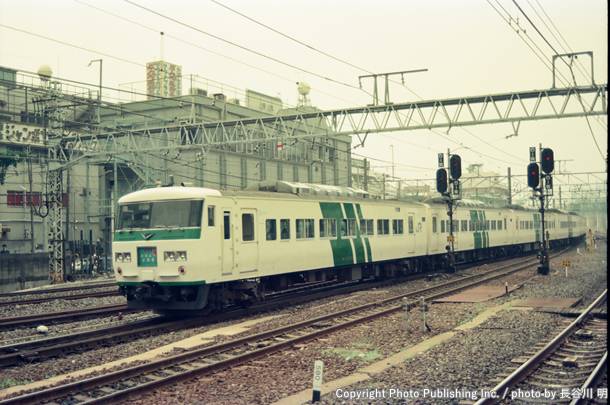 東日本旅客鉄道 東北本線 クハ185 （1996年6月15日撮影）