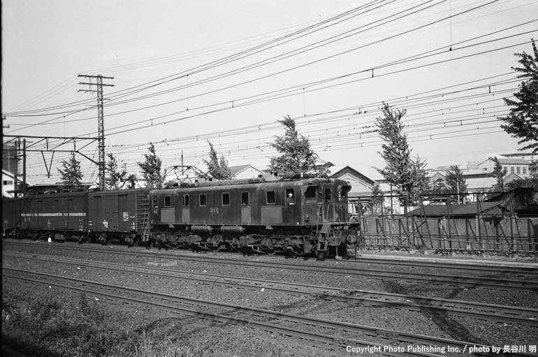 日本国有鉄道 東海道本線 EF129 （1956年8月撮影）