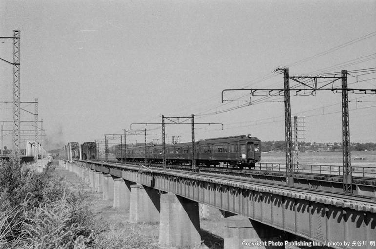 日本国有鉄道 常磐線 クハ55 （1959年9月撮影）
