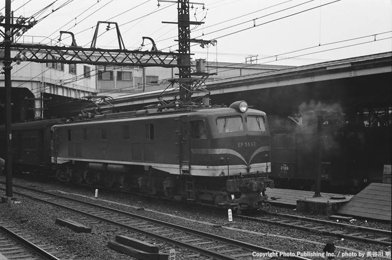 日本国有鉄道 東北本線 EF58117 （1962年6月撮影）