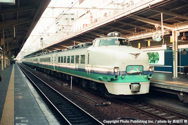 東日本旅客鉄道 東海道本線　北陸本線 クハ481 （1995年1月13日撮影）