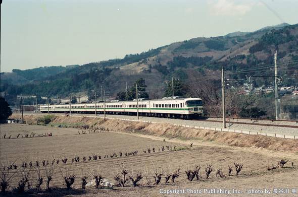 東日本旅客鉄道 上越線 クハ185 （1992年3月8日撮影）
