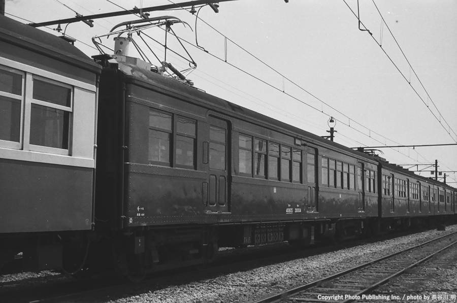 日本国有鉄道 総武本線 モハ30004 （1953年5月3日撮影）