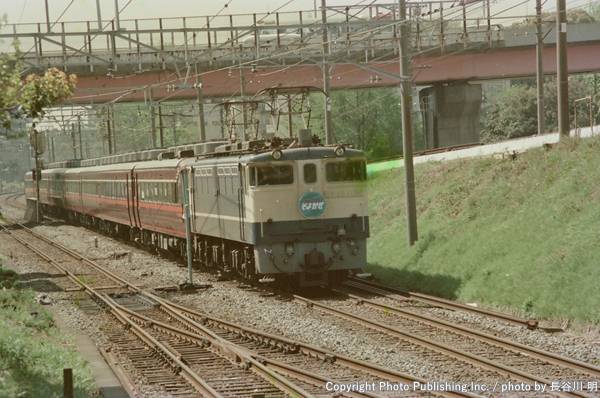 日本国有鉄道 山手貨物線 EF651104 （1984年5月3日撮影）