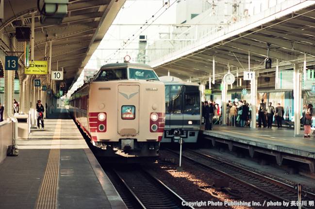 西日本旅客鉄道 東海道本線　福知山線 クハ183 （1994年1月15日撮影）