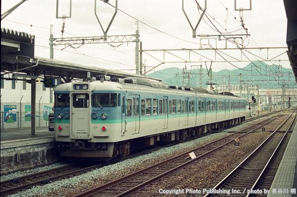 東日本旅客鉄道 信越本線・篠ノ井線 クハ115 （2002年7月7日撮影）