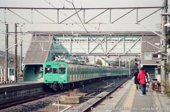 東日本旅客鉄道 成田線 クハ103 （2001年2月10日撮影）