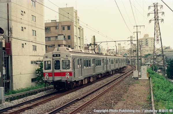 東京急行 東急池上線 7252 （1992年5月22日撮影）