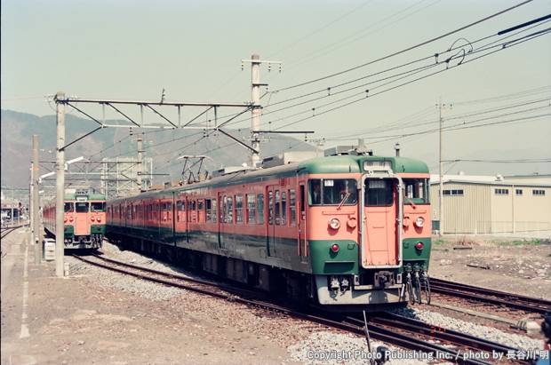 東海旅客鉄道 身延線 クモハ115 （1998年4月4日撮影）