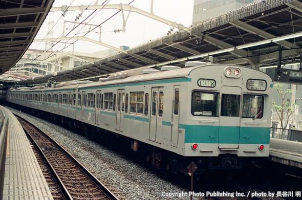 東日本旅客鉄道 東西線 クハ103 （1992年4月18日撮影）