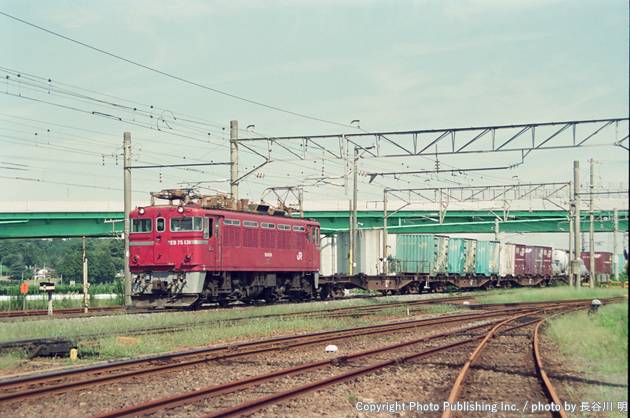 日本貨物鉄道 東北本線 ED75131 （2002年9月14日撮影）