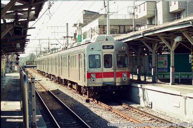 東急電鉄 東急目蒲線（現多摩川線） 7507 （2000年8月1日撮影）