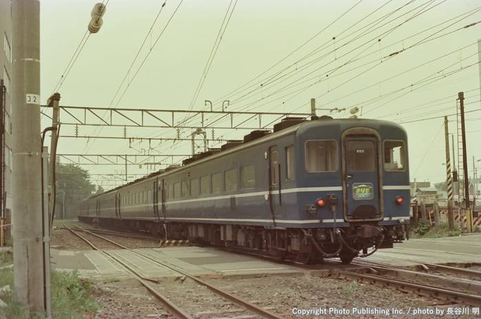 日本国有鉄道 函館本線 スハフ14556 （1984年7月30日撮影）