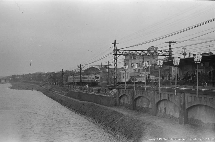 京阪電気鉄道 京阪本線  （1953年4月3日撮影）