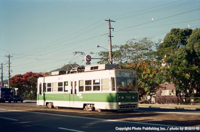 広島電鉄 広島電鉄本線 705 （2000年11月23日撮影）