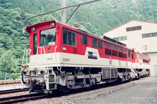 大井川鉄道 大井川鉄道井川線 ED901 （1995年6月18日撮影）