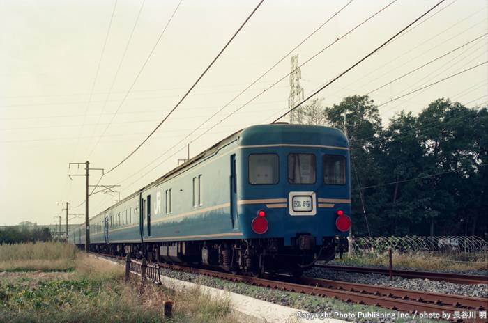 東日本旅客鉄道 東北本線 カニ24506 （1992年10月25日撮影）