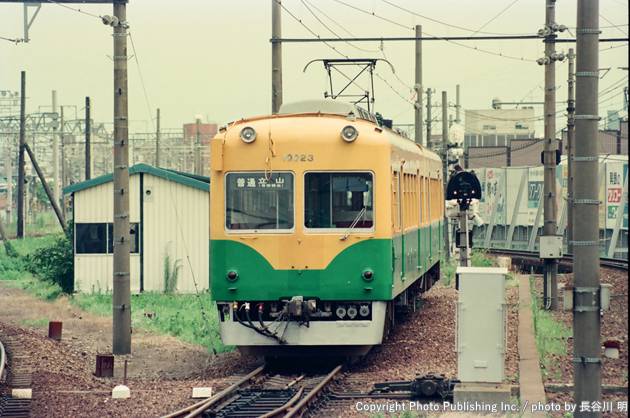 富山地方鉄道 富山地方鉄道本線 10023 （1996年7月30日撮影）