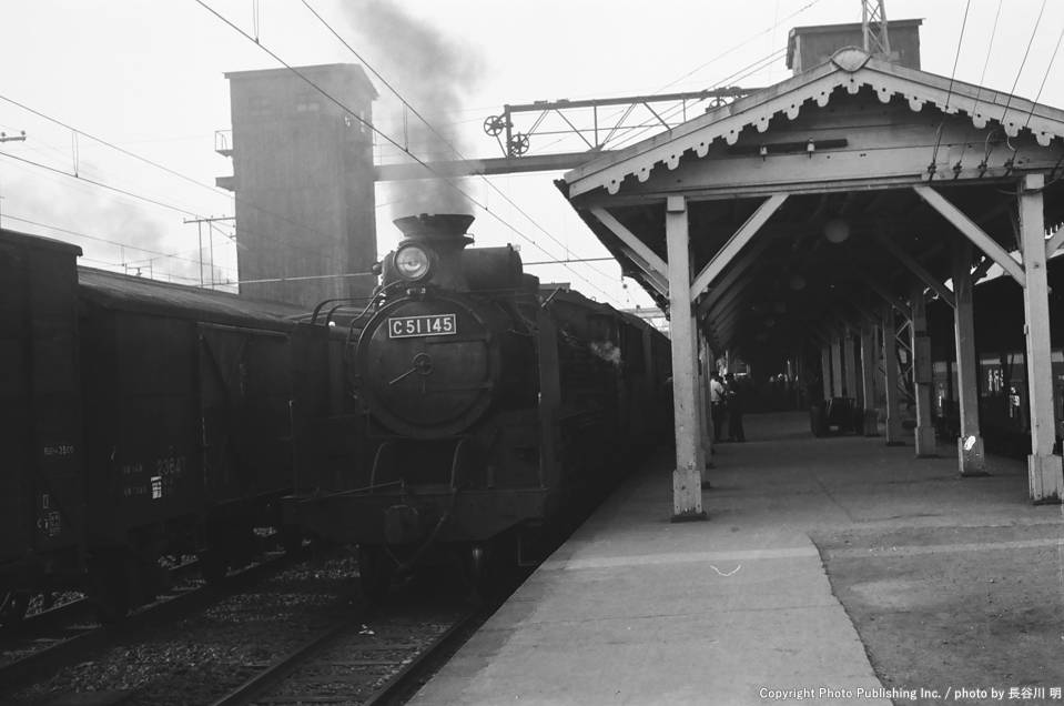 日本国有鉄道 奥羽本線 C51145 （1960年7月24日撮影）