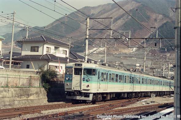 東日本旅客鉄道 中央本線（中央東線） 115 （2002年2月2日撮影）