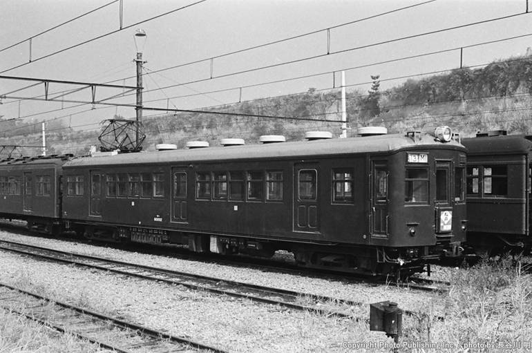 日本国有鉄道 常磐線 モハ60002 （1953年12月12日撮影）