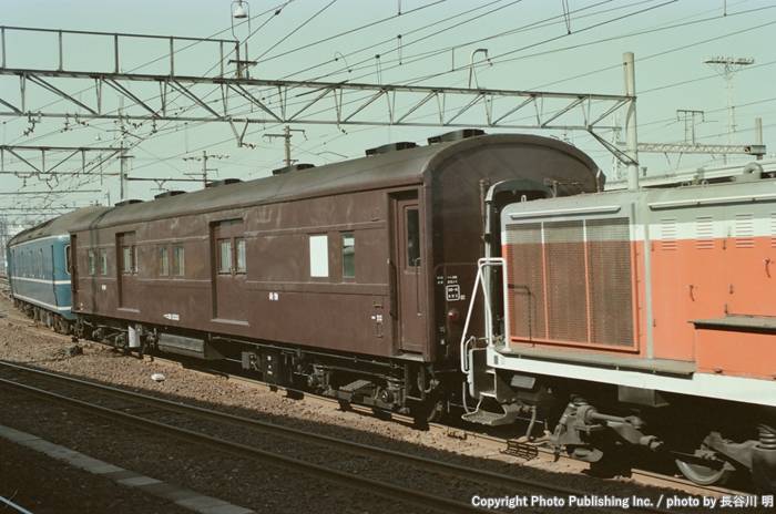 日本国有鉄道 東海道本線 マニ362333 （1984年8月撮影）