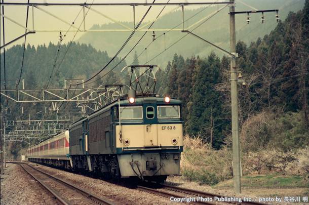 東日本旅客鉄道 信越本線 EF638 （1997年4月2日撮影）