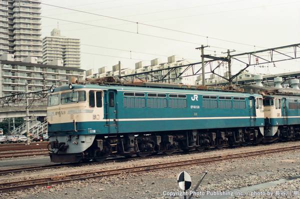 日本貨物鉄道 東海道本線（品鶴線） EF65531 （1993年9月4日撮影）