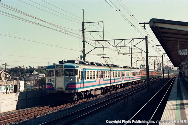 東日本旅客鉄道 総武本線 クモハ165 （1995年1月15日撮影）