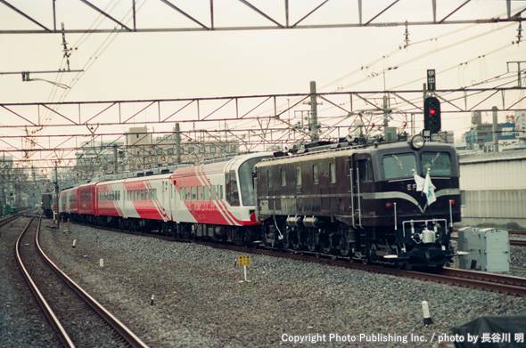 東日本旅客鉄道 総武本線 EF5861 （1992年9月撮影）