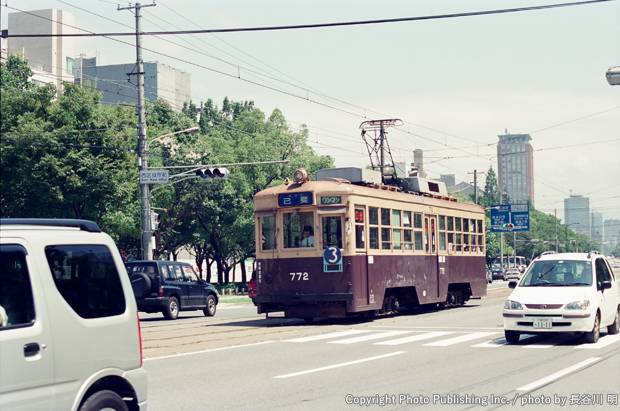 広島電鉄 広島電鉄本線 772 （1999年8月29日撮影）