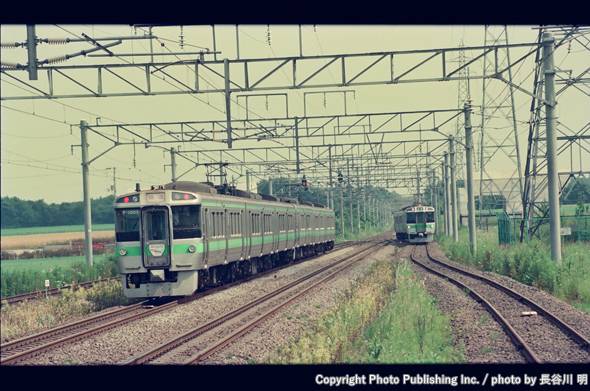 北海道旅客鉄道 千歳線 721 （1995年7月23日撮影）