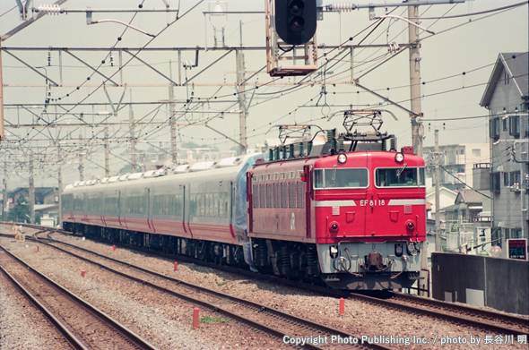東日本旅客鉄道 武蔵野線 EF8118 （1997年7月19日撮影）