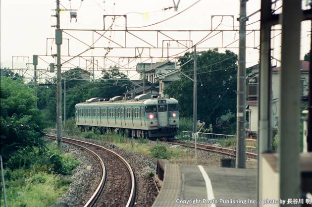 東日本旅客鉄道 信越本線 115 （1995年8月26日撮影）