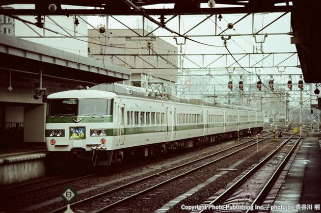 日本国有鉄道 高崎線　上越線 クハ185 （1983年撮影）