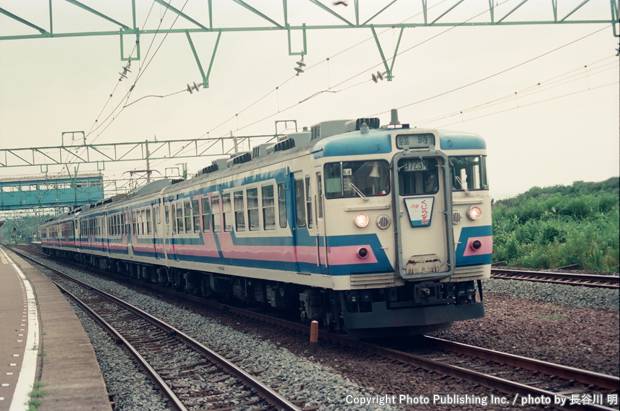 東日本旅客鉄道 信越本線 クハ165 （1998年8月1日撮影）