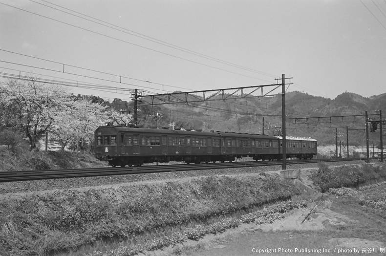 日本国有鉄道  モハ73 （1955年4月5日撮影）