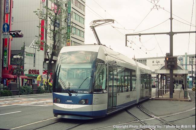岡山電気軌道 東山線 9201A （2002年10月28日撮影）