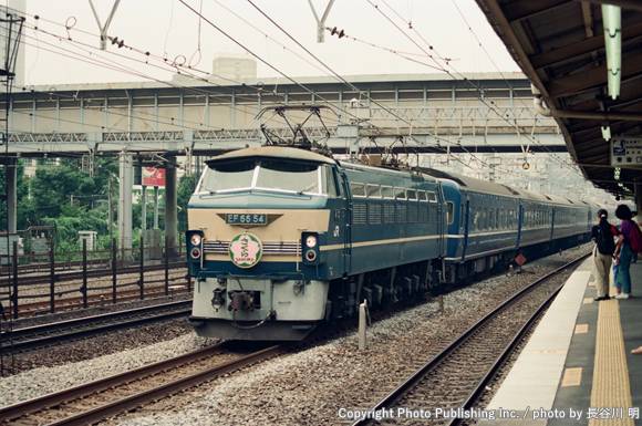 JR 東海道本線 EF6654 （1992年6月27日撮影）