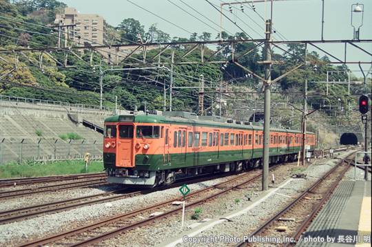 東海旅客鉄道 東海道本線 クハ115 （2002年4月2日撮影）