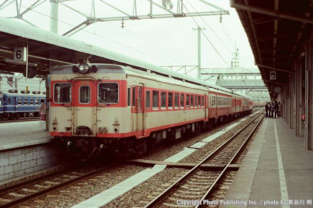 日本国有鉄道 信越本線　飯山線 キハ55 （1979年3月31日撮影）