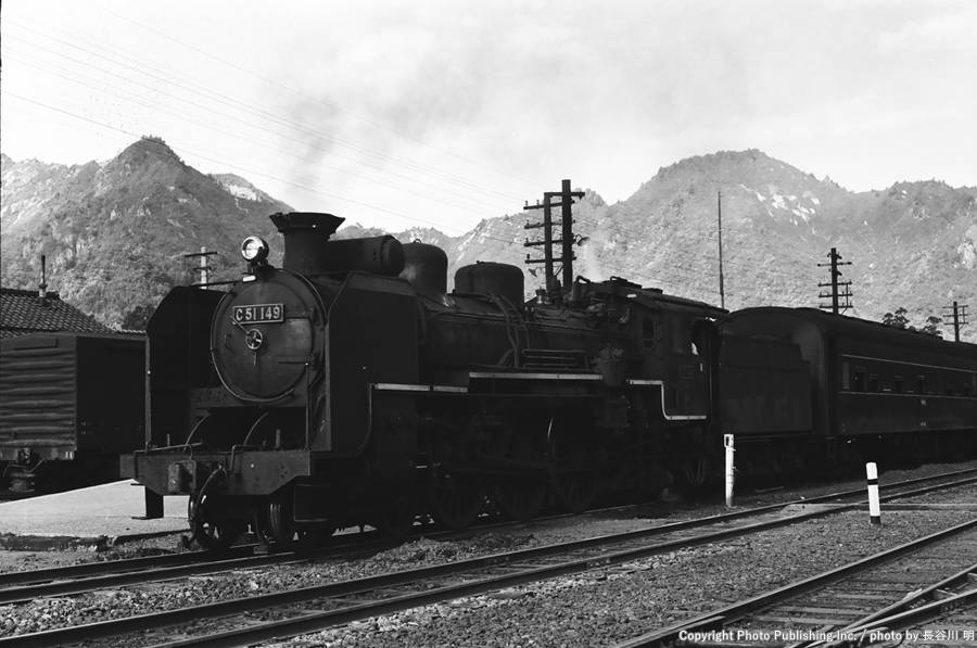 日本国有鉄道 磐越西線 C51149 （1962年8月19日撮影）