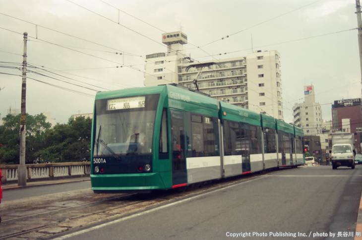 広島電鉄 本線 5001 （1999年8月28日撮影）