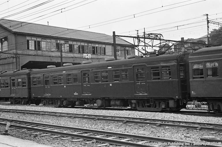 日本国有鉄道 横須賀線 モハ10063 （1954年5月撮影）