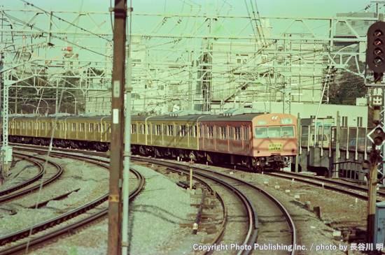 日本国有鉄道 総武本線 クハ103 （1983年3月14日撮影）