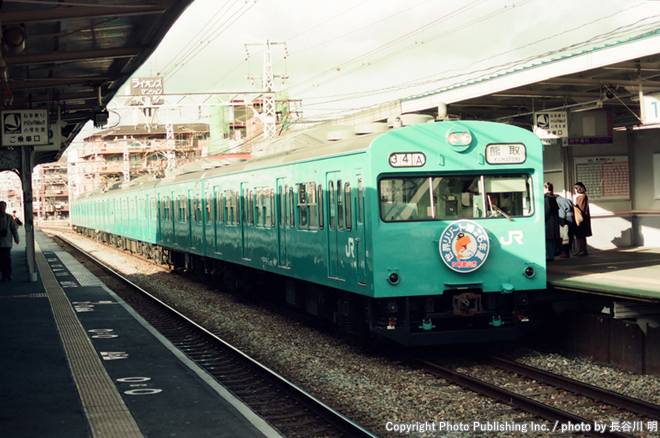 西日本旅客鉄道 阪和線 クハ103 （1994年2月26日撮影）