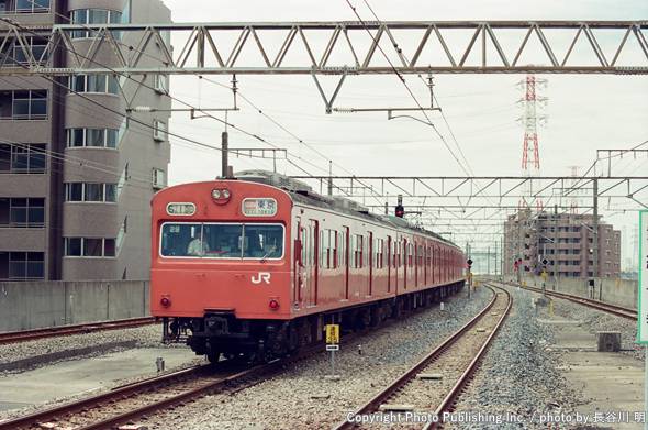 東日本旅客鉄道 武蔵野線 クハ103 （2001年7月21日撮影）